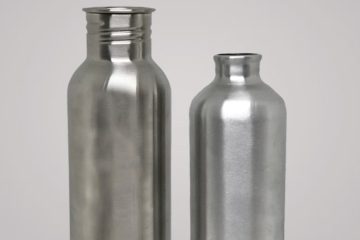 BRUSHED ALUMINIUM BOTTLES