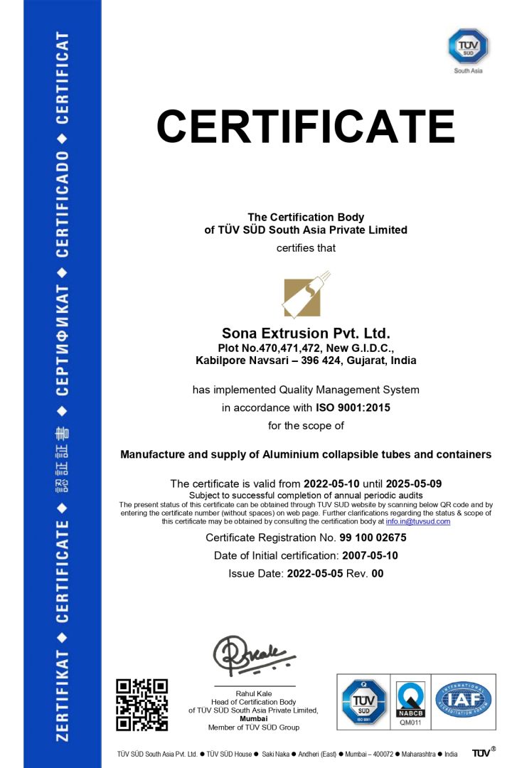 ISO 9001 2015 Certificate 10-05-2022 to 09-05-2025_page-0001